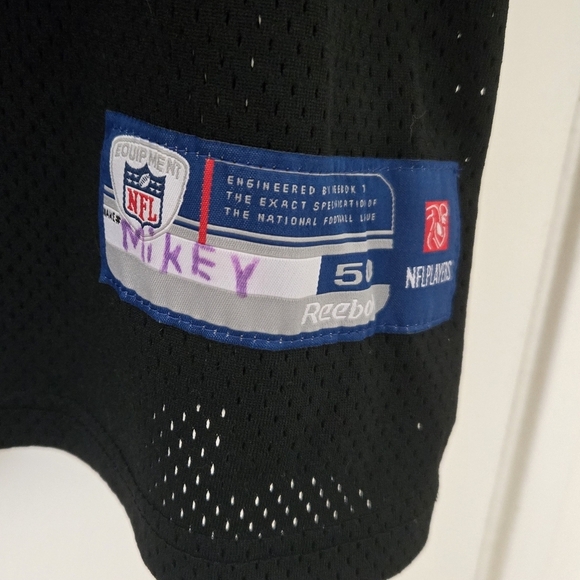 Reebok NFL Pittsburgh Steelers Mens Black Jersey #43 Troy Polamalu Size 50 EUC - Picture 3 of 6